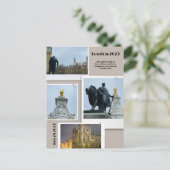 Persoonlijke vakantie briefkaart (Staand voorkant)