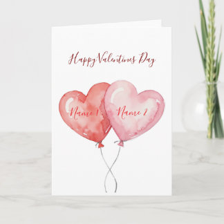 Persoonlijke Valentijnkaart Kaart