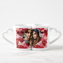 Persoonlijke Valentijnsdag foto/ naam voor koppels