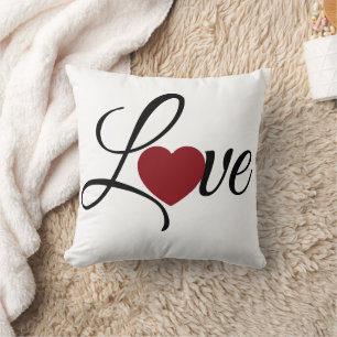 Persoonlijke Valentijnsdag Liefdekussen Kussen