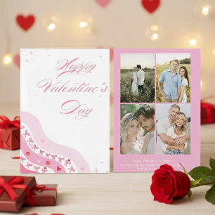 Persoonlijke Valentijnsdagkaart met foto   Rom Feestdagenkaart