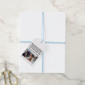 Persoonlijke Valentijnskrant Cadeaulabel (Met Touw)