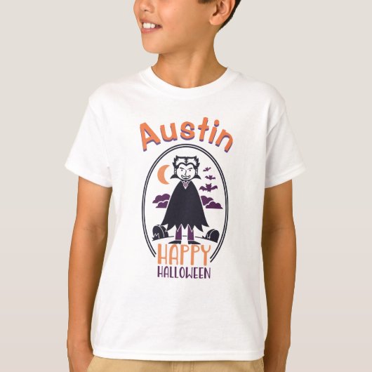 Persoonlijke Vampire T-shirt (Voorkant)