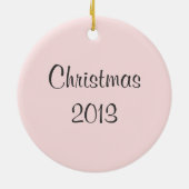 Persoonlijke Veer Angel Wings Keramisch Ornament (Achterkant)