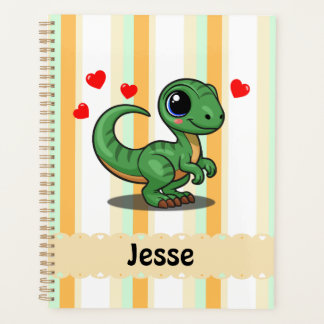Persoonlijke Velociraptor Dinosaur Planner