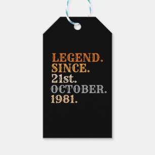 Persoonlijke verjaardagsgeschenken Geboortedatum t Cadeaulabel