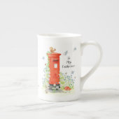 Persoonlijke verzendende Love Post Box Bone China Porselein Kop (Rechts)