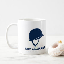 Persoonlijke Veterans Day-mok Aangepaste naam mili