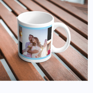 persoonlijke, vette, levendige Valentijnsdag Tweekleurige Koffiemok