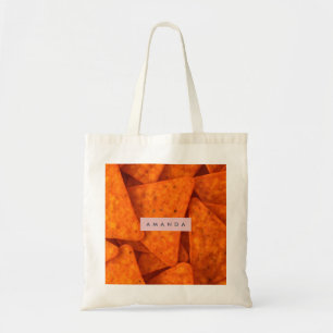 Persoonlijke Vette Nacho Kaas Chip Tote Bag
