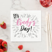 Persoonlijke viering servet (Insitu)