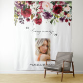 Persoonlijke viering van levensachtergrond wandkleed (In situ)