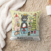 Persoonlijke vierkant van de partij van kinderen kussen (Deken)