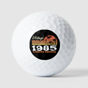 Persoonlijke Vintage 1985 Limited Edition Golfballen