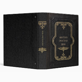 Persoonlijke Vintage 3-Ring Binder 1" Multomap