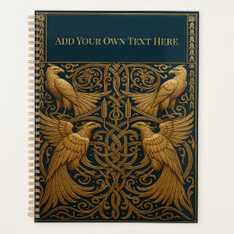 Persoonlijke Vintage Art Nouveau  Planner