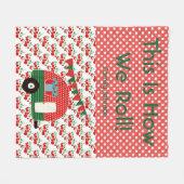 Persoonlijke Vintage Camperdeken - Zo Gaan We Te W Fleece Deken (Voorkant (Horizontaal))