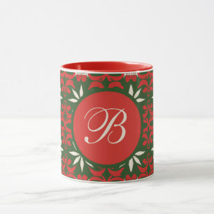 Persoonlijke Vintage Kerstmis/winter Mok