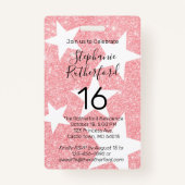 Persoonlijke VIP PAS-feestje Badge (Achterkant)