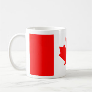 Persoonlijke vlag van Canada Aangepaste naam Can Koffiemok