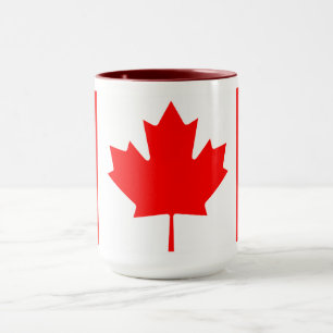 Persoonlijke vlag van Canada Aangepaste naam Can Mok