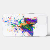 Persoonlijke vlinder spatten Case-Mate iPhone case (Achterkant (horizontaal))