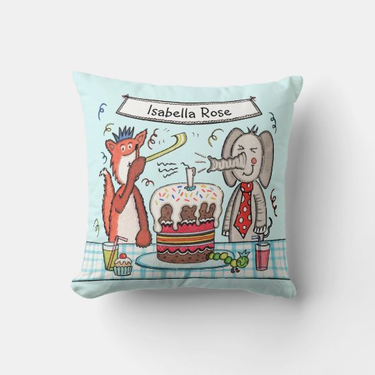 Persoonlijke voeding van kinderen met een eigen st kussen (Voorkant)