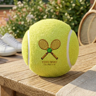 Persoonlijke Voeg Uw Naam Tennisbalrackets Toe Tennisballen