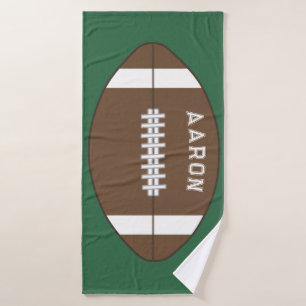 Persoonlijke voetbal badhanddoek