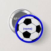 Persoonlijke Voetbal Button (Voorkant /achterkant)