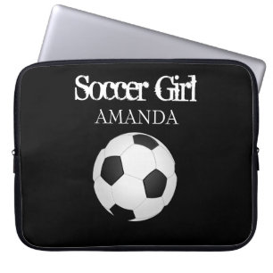 Persoonlijke Voetbal Laptophoes Cadeau Laptop Sleeve