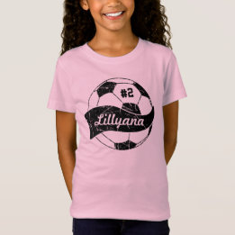 Persoonlijke Voetbal Naam en Nummer T-shirt
