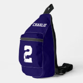 Persoonlijke Voetbal Schoen Sling Bag (Rechterhoek)