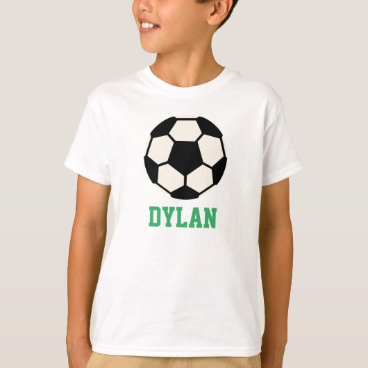 Persoonlijke Voetbal T-Shirt (Voorkant)
