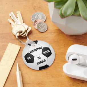 Persoonlijke Voetbal voor jongens en meisjes Sleutelhanger