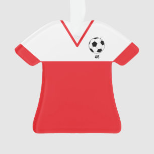 Persoonlijke Voetbalshirt Ornament - Sport Cadeau