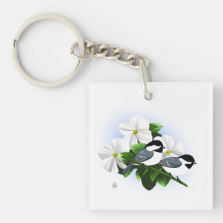 Persoonlijke vogel-sleutelhangers sleutelhanger