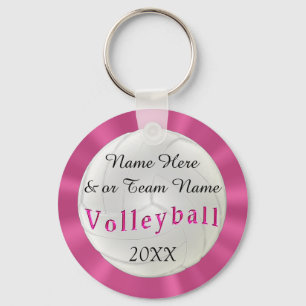 Persoonlijke Volleybal Sleutelhangers met NAMEN, J