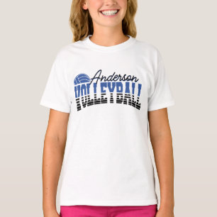 Persoonlijke Volleyball Speler VOEG NAAM TOE Team T-shirt