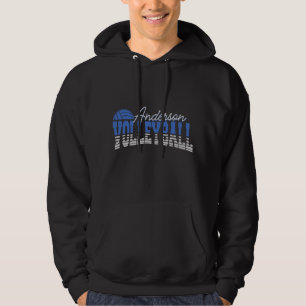 Persoonlijke Volleybalspeler VOEGD NAAM Team Champ Hoodie