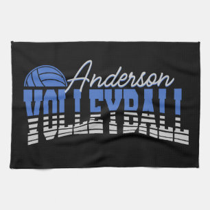 Persoonlijke Volleybalspeler VOEGD NAAM Team Champ Theedoek