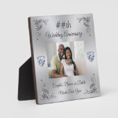 Persoonlijke voordelige Jubilea, foto's Fotoplaat (Voorkant)