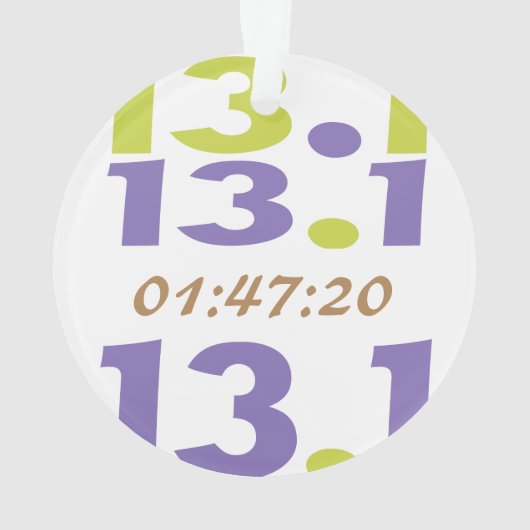 Persoonlijke voorzijde/achterzijde 13.1 halve mara ornament (achterkant)