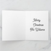 Persoonlijke Vouwkaart Kaart (Binnen)