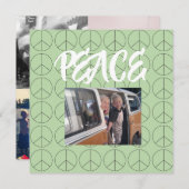 Persoonlijke vredes-Kaart (Voorkant / Achterkant)