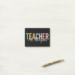 Persoonlijke waardering voor leraren terug naar sc post-it® notes