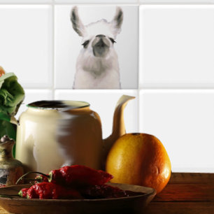 Persoonlijke waarneming van Tsjernobby Llama Tegeltje