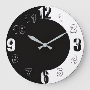 Persoonlijke wandklok Moderne woondecoratieklok Grote Klok