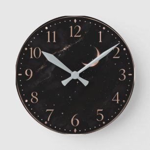 Persoonlijke wandklok Moderne woondecoratieklok Ronde Klok