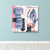 Persoonlijke wandkunst: liefdesgeschenk canvas afdruk (Insitu (Houten vloer))